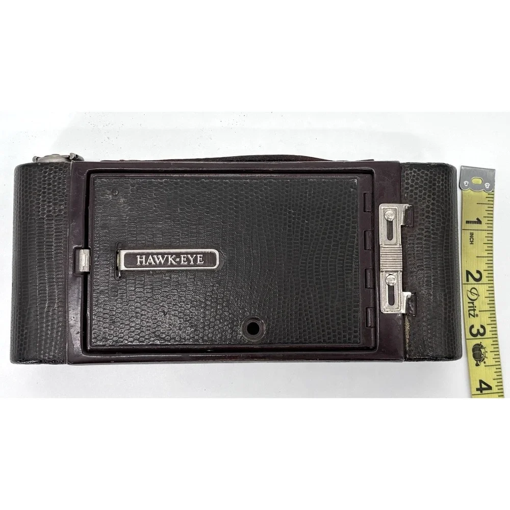 Vintage Kodak Rainbow Hawk-Eye No 2A Folding Special Camera 1930s Film TV Prop